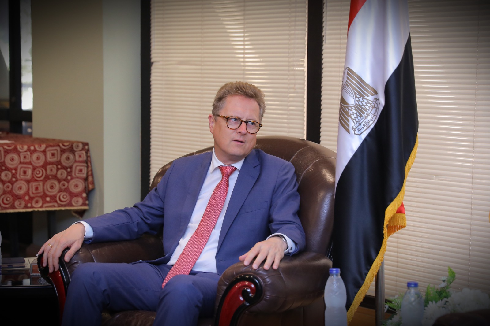 فرانك هارتمان سفير ألمانيا بالقاهرة