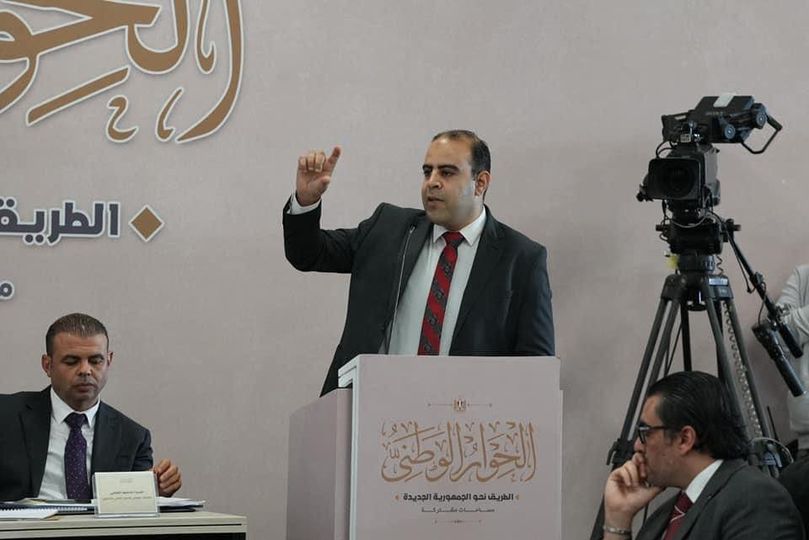 مصطفى جبريل عضو تنسيقية شباب الأحزاب والسياسيين