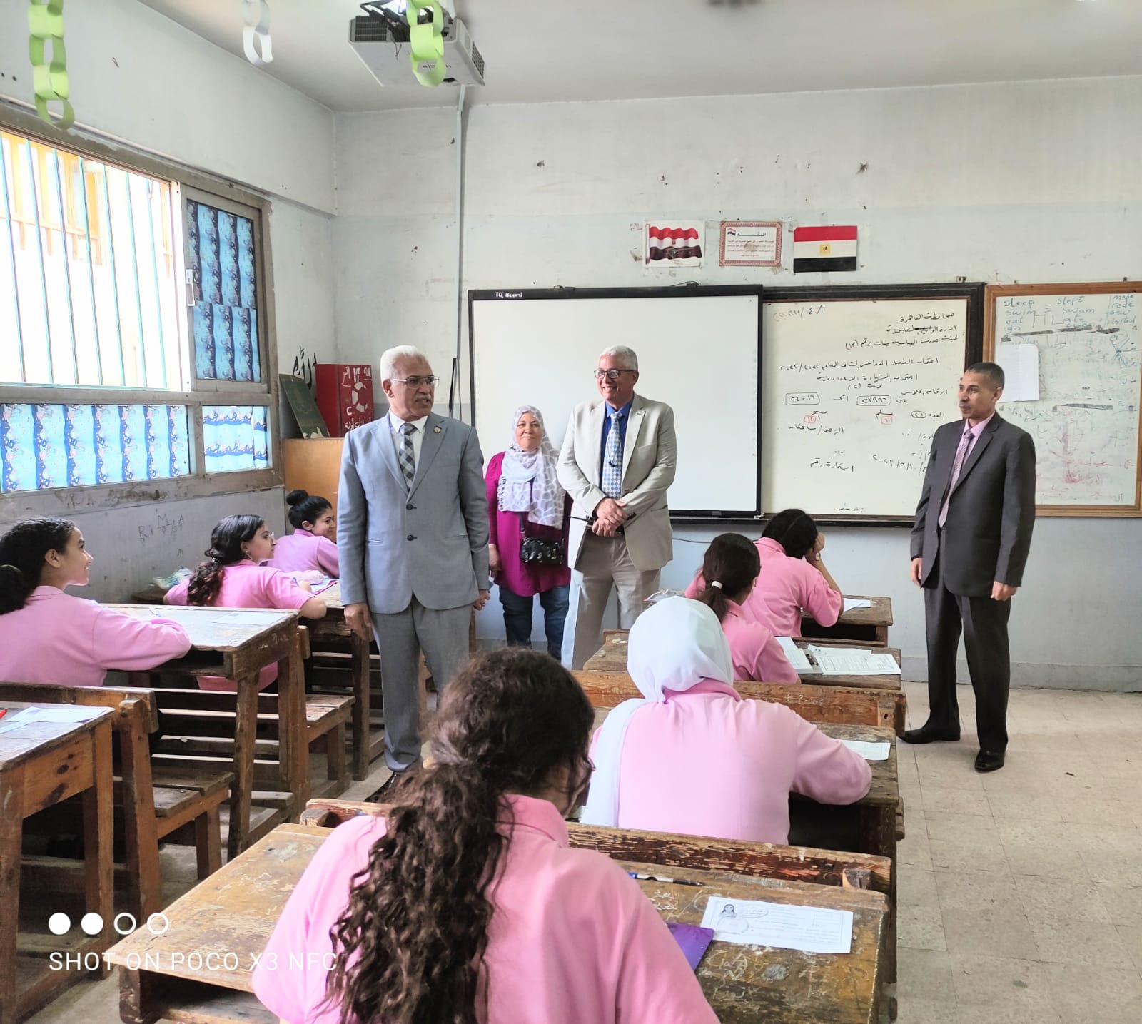 مدير تعليم القاهرة يتفقد لجان الامتحانات (4)