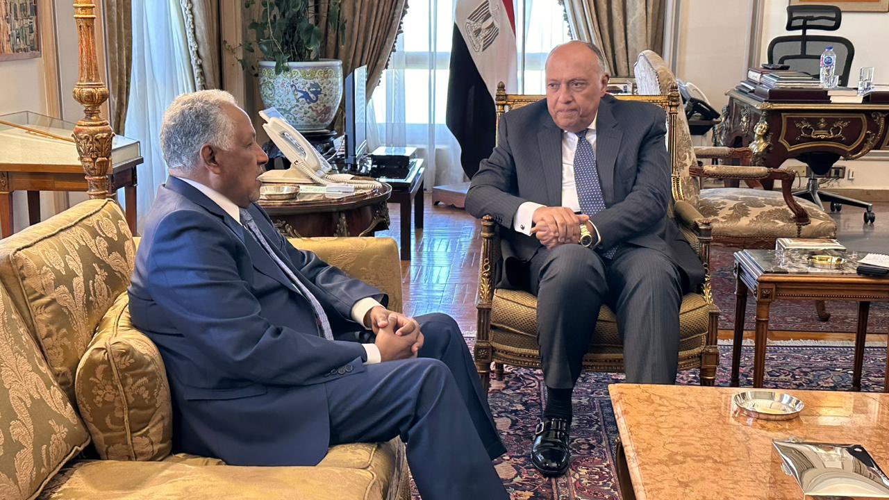 وزير الخارجية يستقبل مبعوث مجلس السيادة السودانى