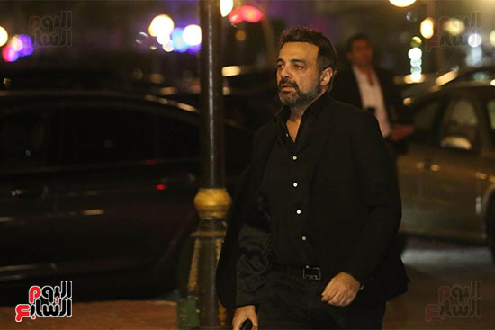 عزاء الفنان مصطفى درويش بمسجد الشرطة (8)
