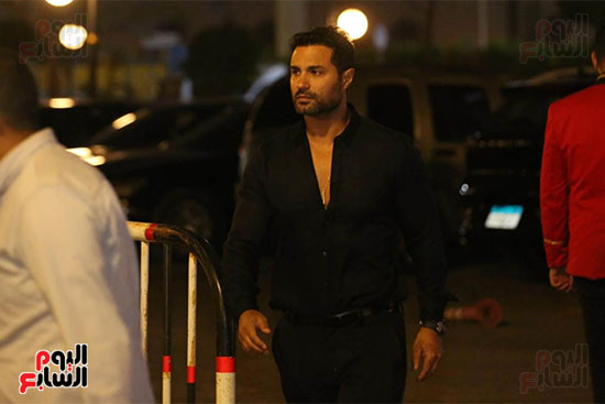 عزاء الفنان مصطفى درويش بمسجد الشرطة (20)