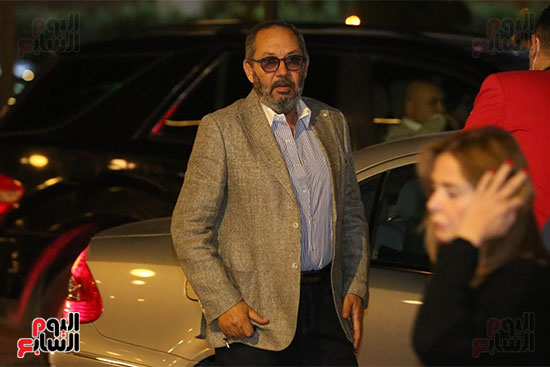 عزاء الفنان مصطفى درويش بمسجد الشرطة (18)