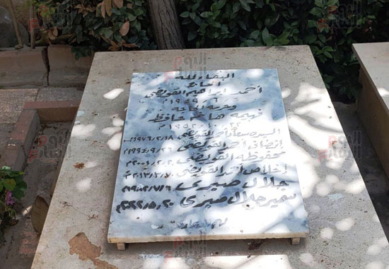 قبر-الفنان-الراحل--سمير-صبري-بالإسكندرية