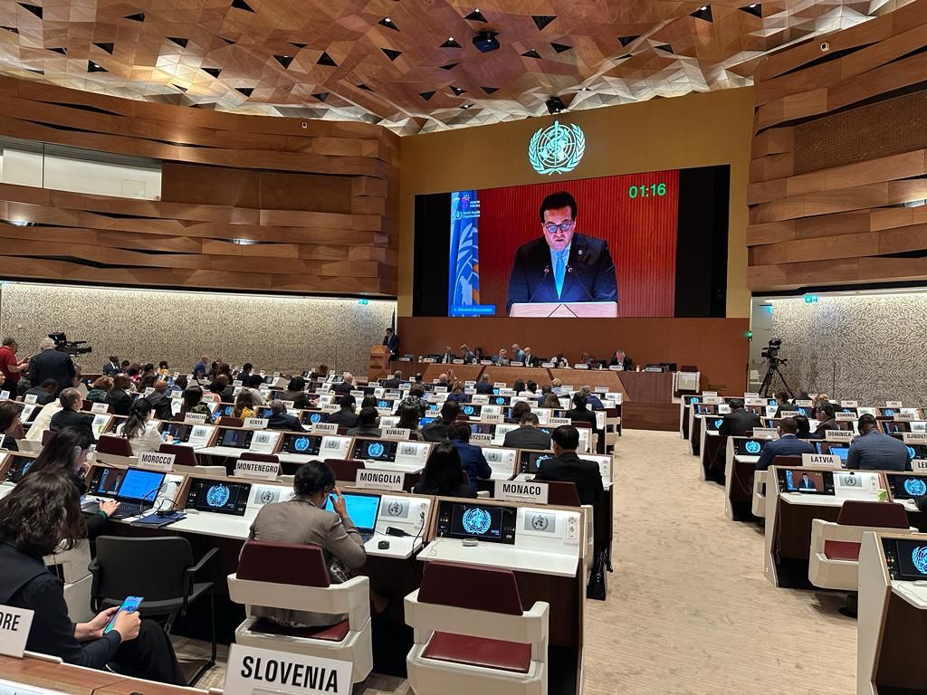 الجمعية العامة الـ76 لمنظمة الصحة العالمية