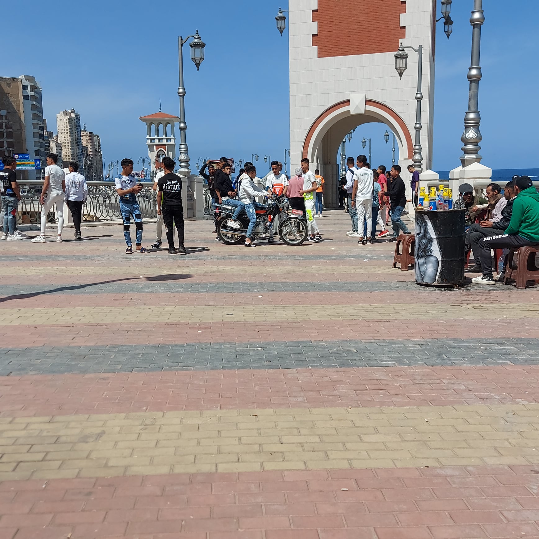 فسحة وتنزة بالاسكندرية (1)بممشى 45 السياحى