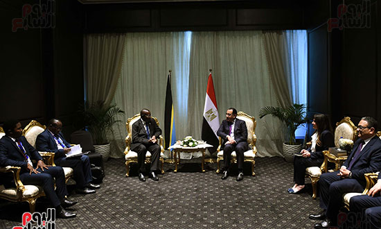 رئيس الوزراء يلتقى نائب رئيسة تنزانيا (2)