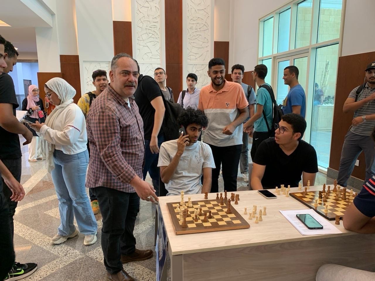 انطلاق بطولة الشطرنج الأولى لطلاب جامعة حلوان الأهلية (3)