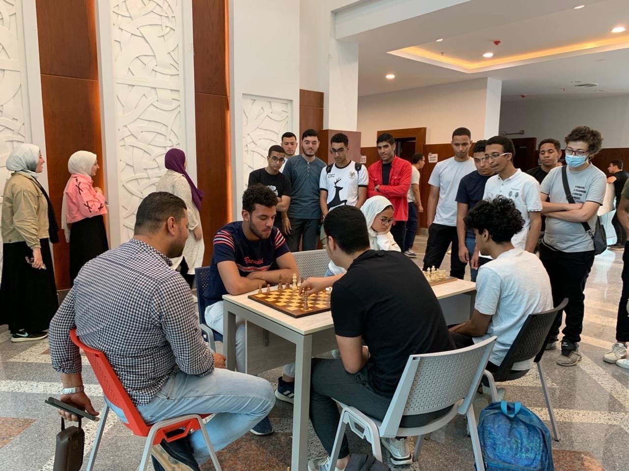 انطلاق بطولة الشطرنج الأولى لطلاب جامعة حلوان الأهلية (2)