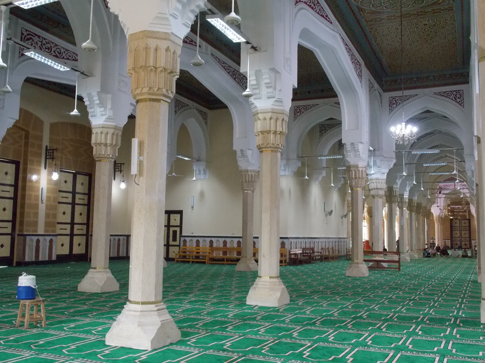 المسجد عقب ترميمه