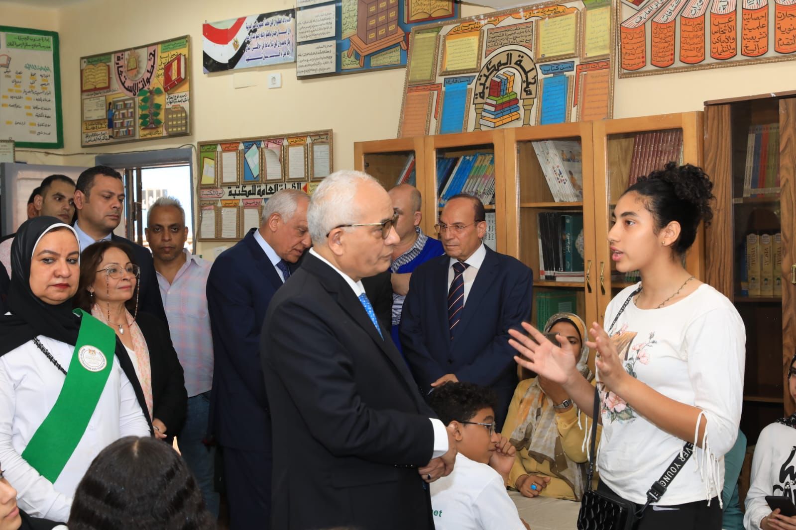 وزير التعليم ومحافظ الجيزة يشهدان إطلاق المبادرة الوطنية لتمكين الطفل المصرى (3)