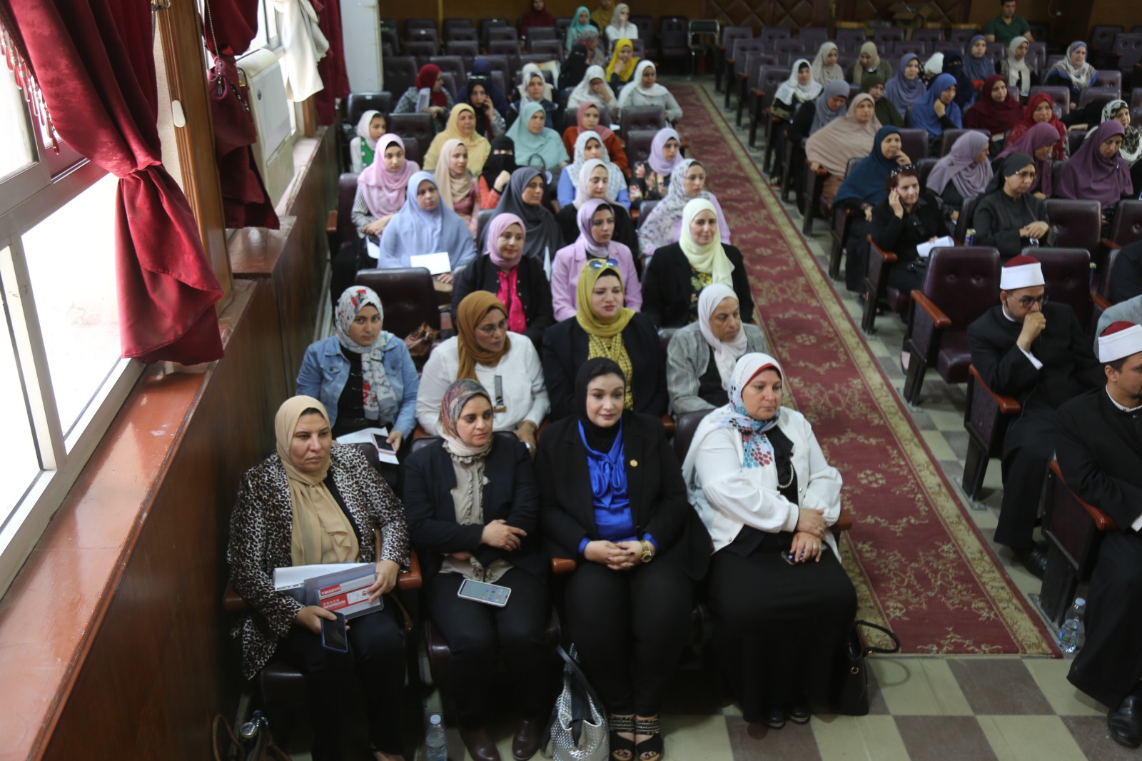 الحضور خلال اطلاق مبادرة المجلس القومي للمرأة بكفر الشيخ