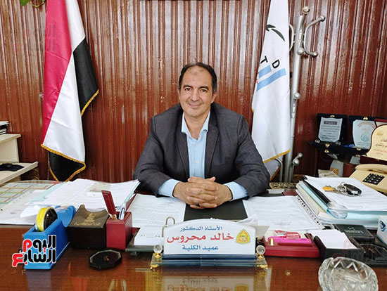 الدكتور-خالد-محروس،-عميد-كلية-التكنولوجيا-والتنمية-بجامعة-الزقازيق