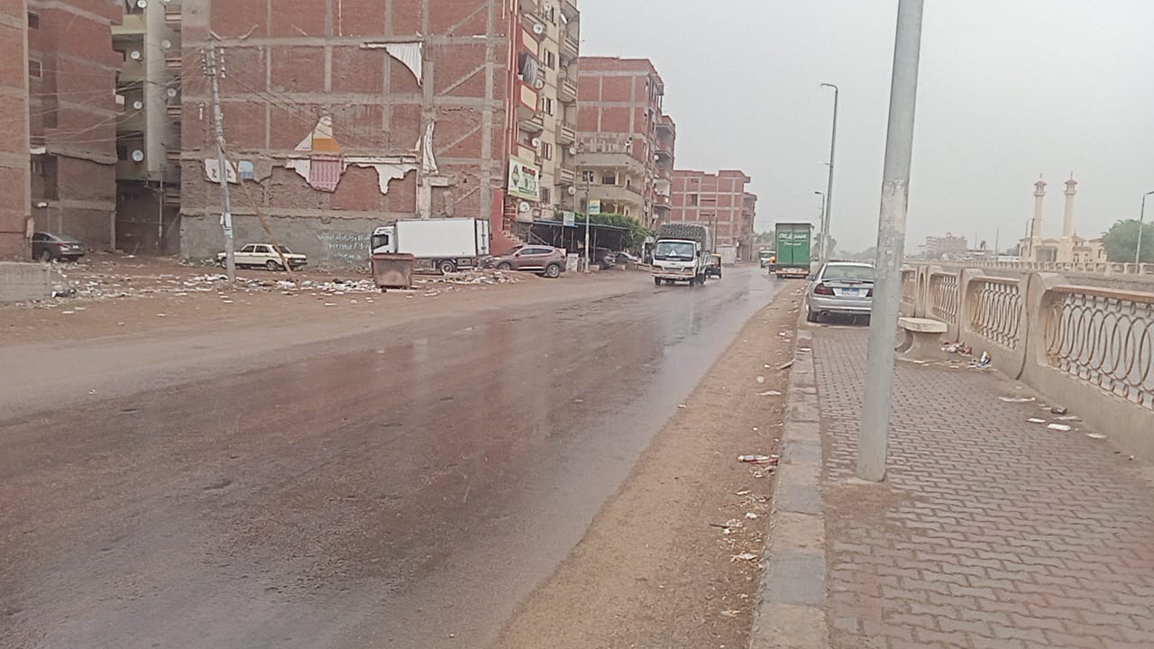 هطول انطار متوسطة بكفر الشيخ