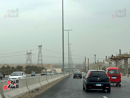 عاصفة ترابية و سحوب كثيفة على انحاء القاهرة (1)