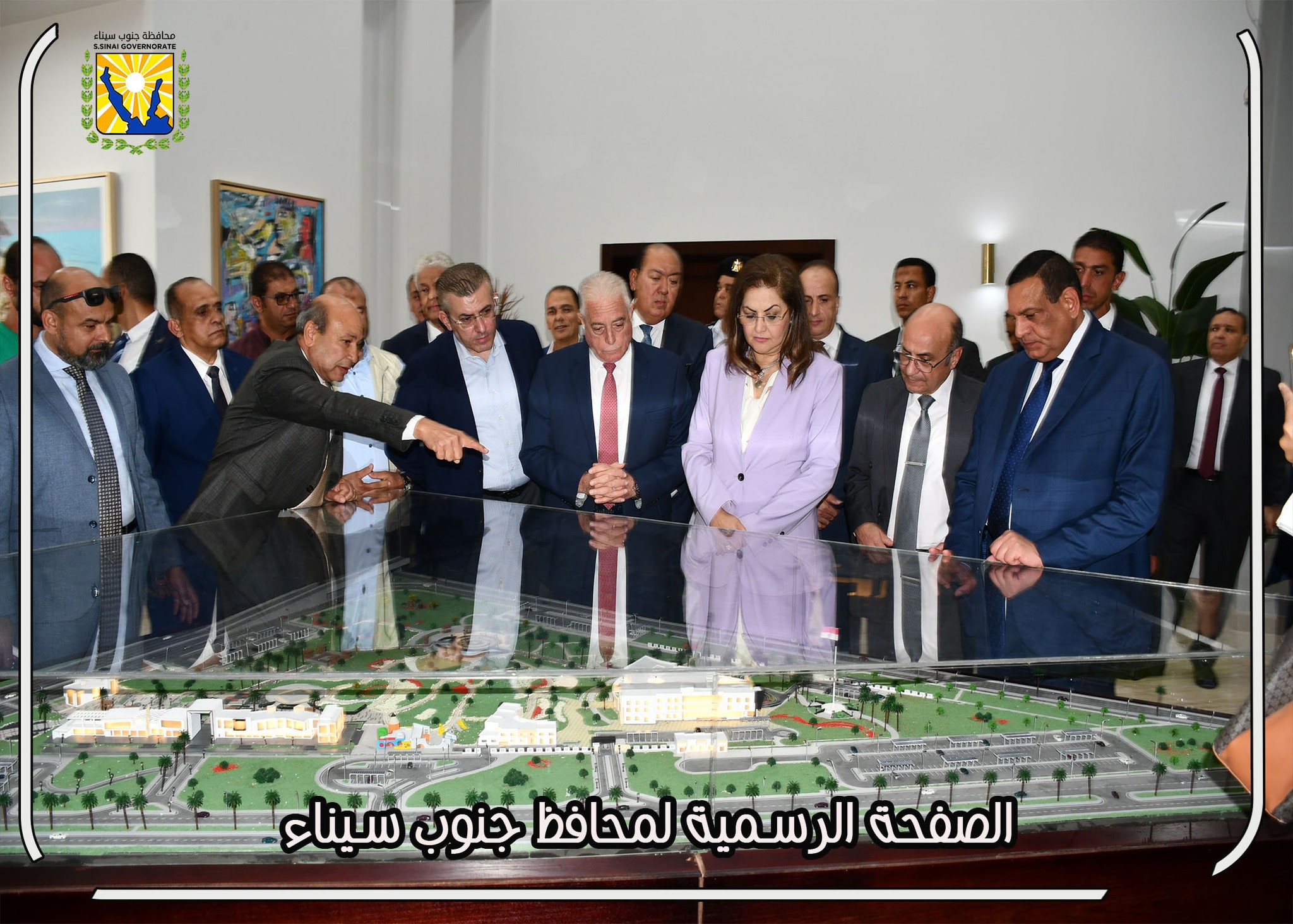 افتتاح مقر مجلس مدينة شرم الشيخ الجديد