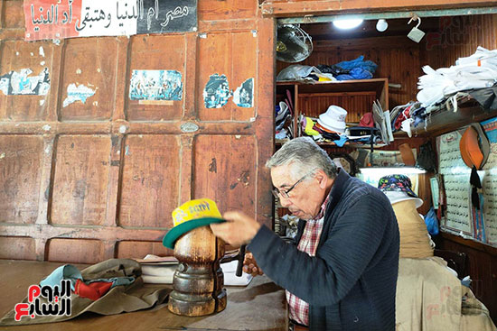 اقدم-ورشه-لصناعة-البورنيطة-والطاقية-في-الاسكندرية