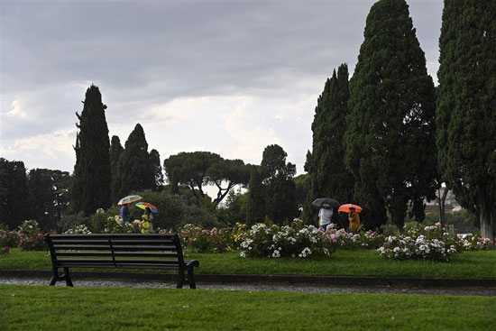 مسابقه الزهور الحديثه فى حديقه روما بايطاليا  (2)