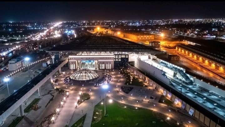 محطة عدلي منصور المركزية التبادلية ليلا 4