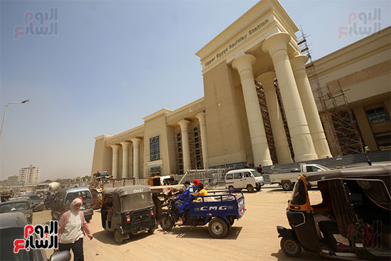 محطة قطارات الصعيد بمنطقة بشتيل بالجيزة (48)