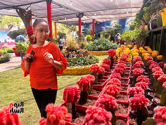 معرض الزهور هو معرض سنوى الاكبر و الاقدم فى المنطقة العربية (9)