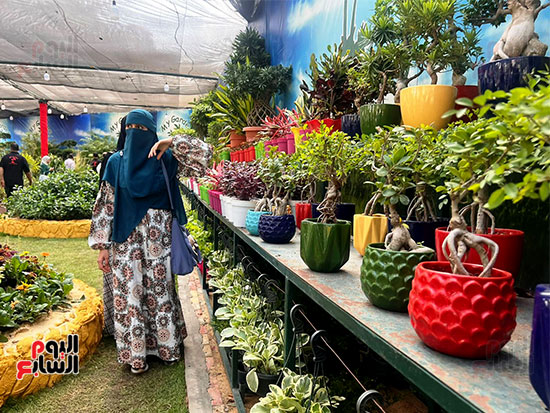 معرض الزهور هو معرض سنوى الاكبر و الاقدم فى المنطقة العربية (1)