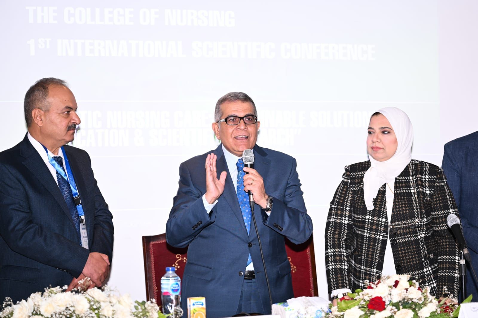 كلية التمريض جامعة مصر للعلوم تنظم المؤتمر العلمى الأول (8)