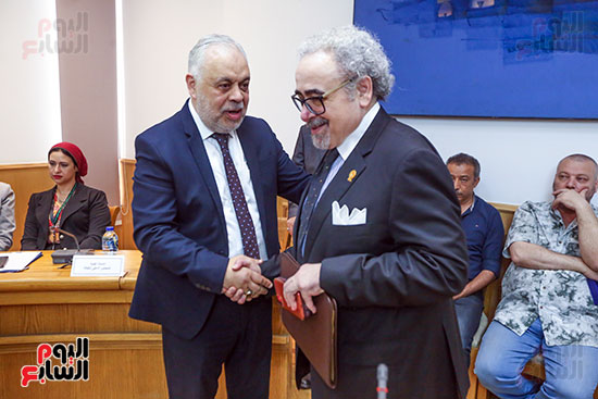 اجتماع المجلس الأعلى للثقافة للتصويت على جوائز الدولة 2023 (5)