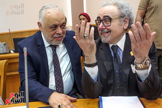 اجتماع المجلس الأعلى للثقافة للتصويت على جوائز الدولة 2023 (21)