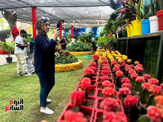 معرض الزهور هو معرض سنوى الاكبر و الاقدم فى المنطقة العربية (4)