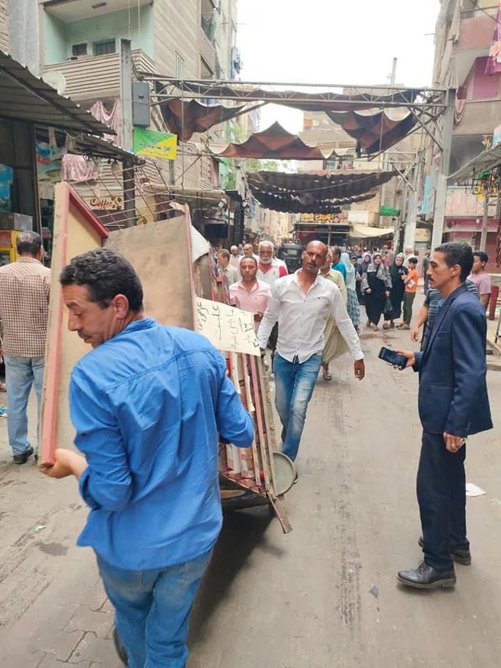 حملات مكبرة لرفع إشغالات وتعديات المقاهي (3)