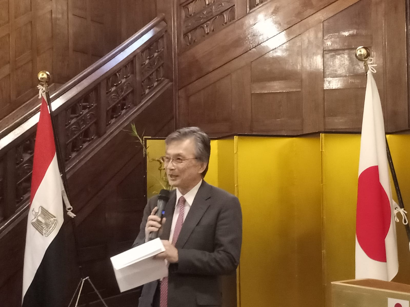 سفير اليابان بالقاهرة