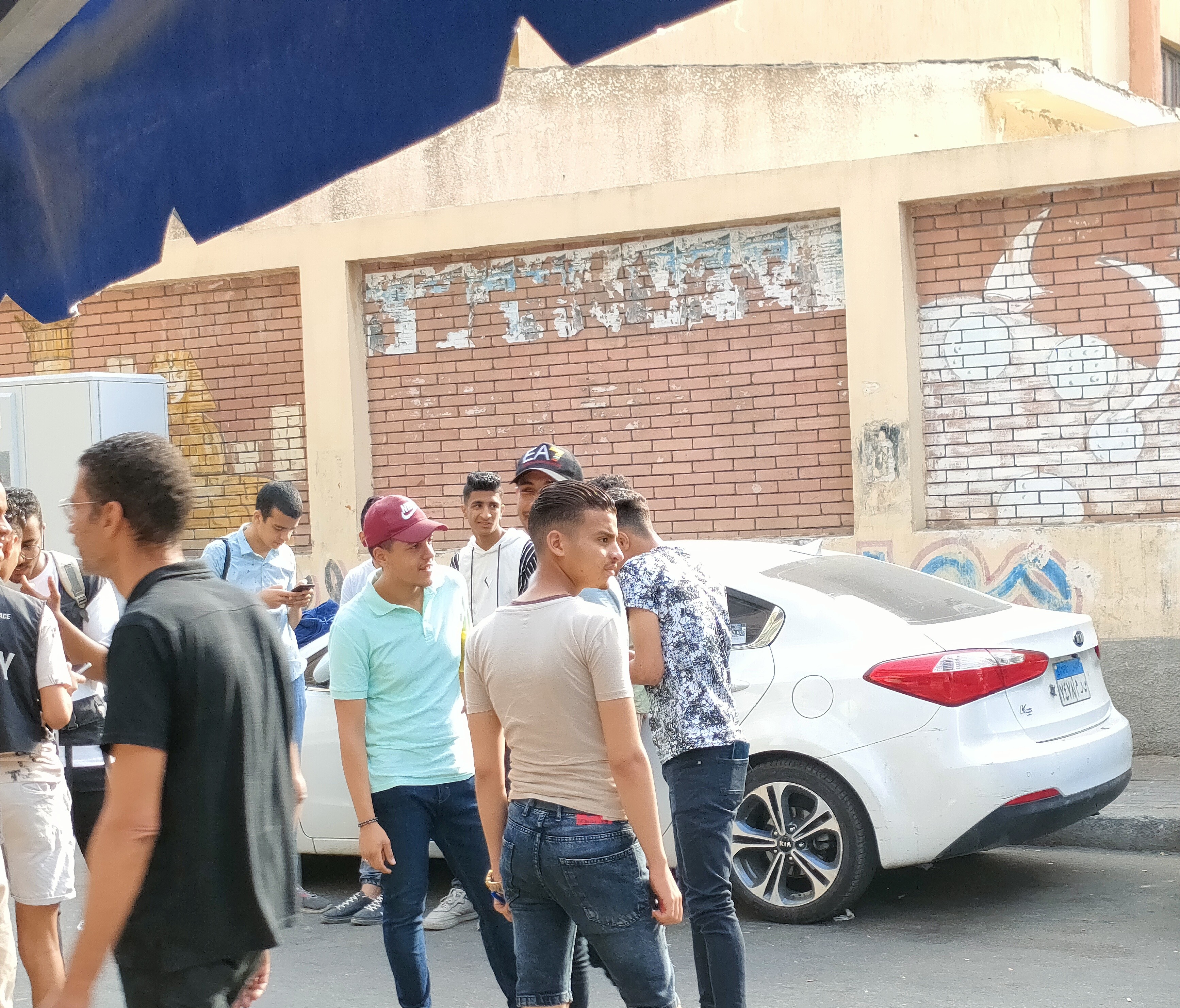 طلاب المدارس الفنية في الإسكندرية اليوم