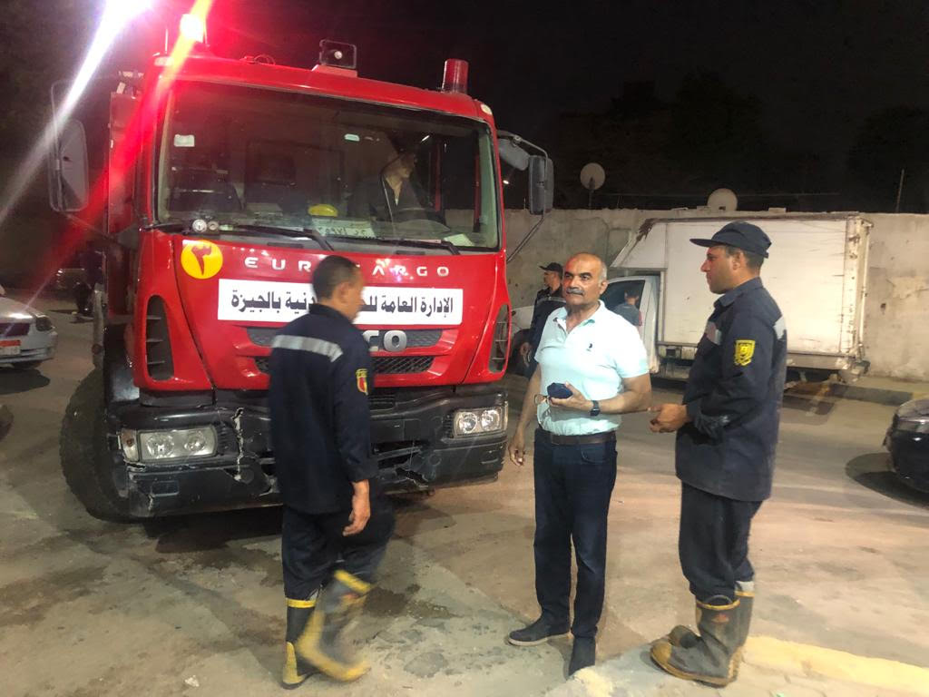 السيطرة على حريق شقة سكنية (5)