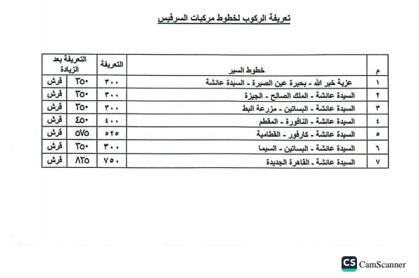 خطوط السير