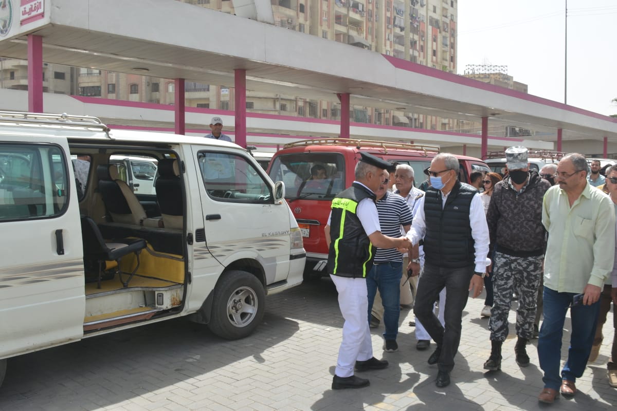 جولة على مواقف سيارات الأجرة بمدن المحافظة (1)