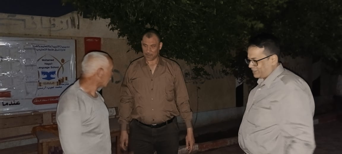 متابعات المرور الليلي لوكيل وزارة التعليم بالغربية (3)