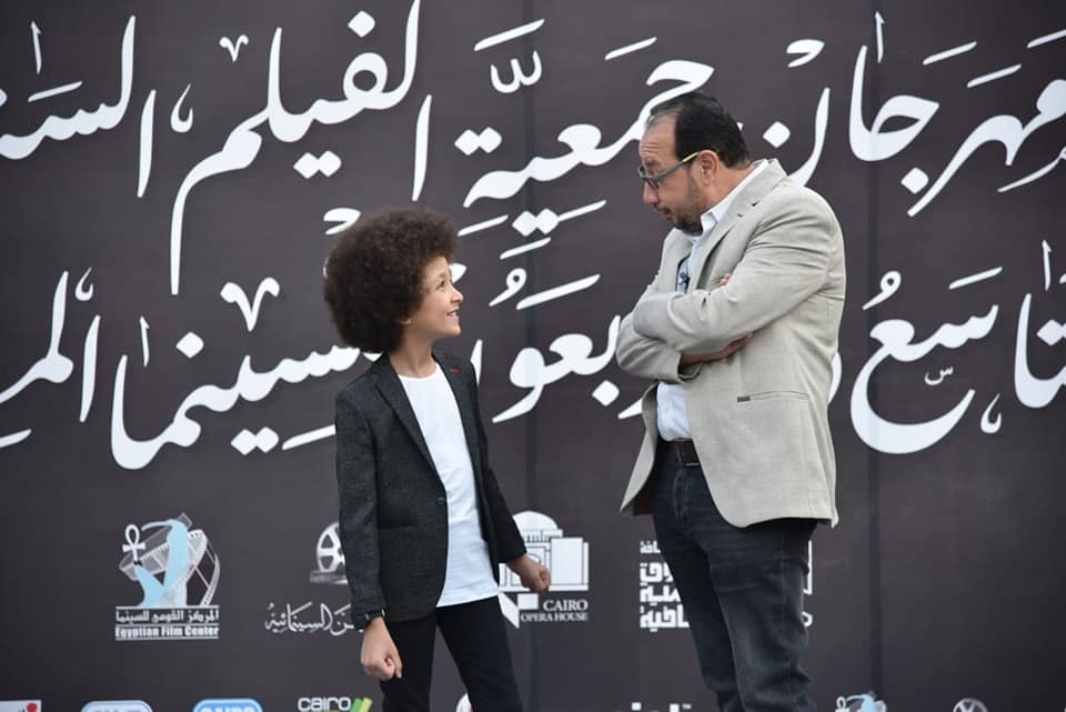 الطفل يوسف يحضر عرض فيلم من أجل زيكو بمهرجان جمعية الفيلم مع أسرته  (7)