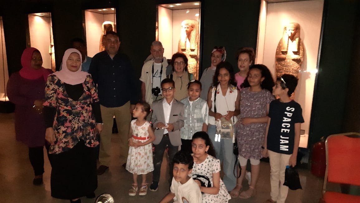زيارات للأطفال إحتفالاً بمرور 26 عام على إنشاء متحف التحنيط