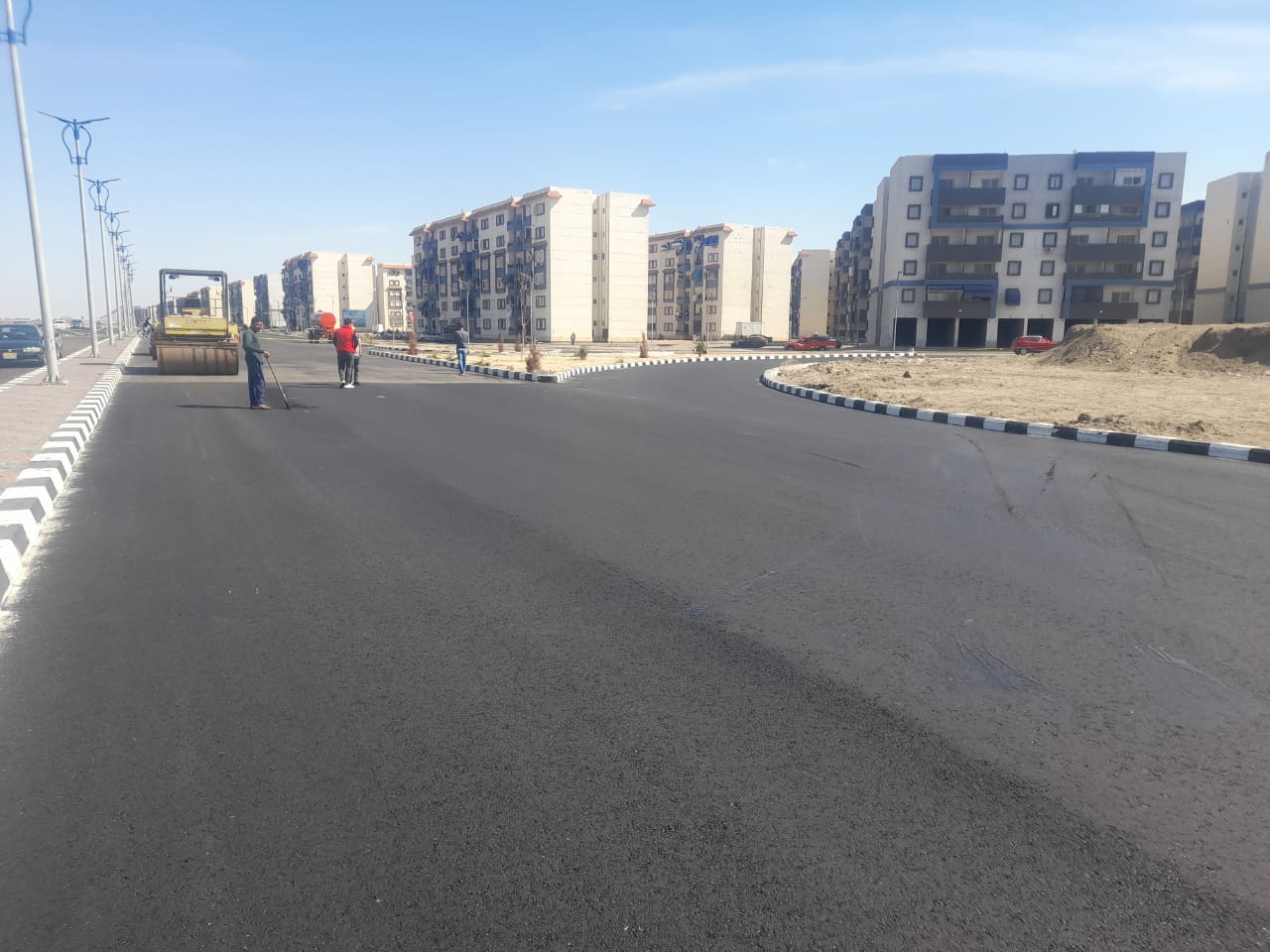 طريق اللواء أحمد عبد الله بمدينة بورفؤاد (2)