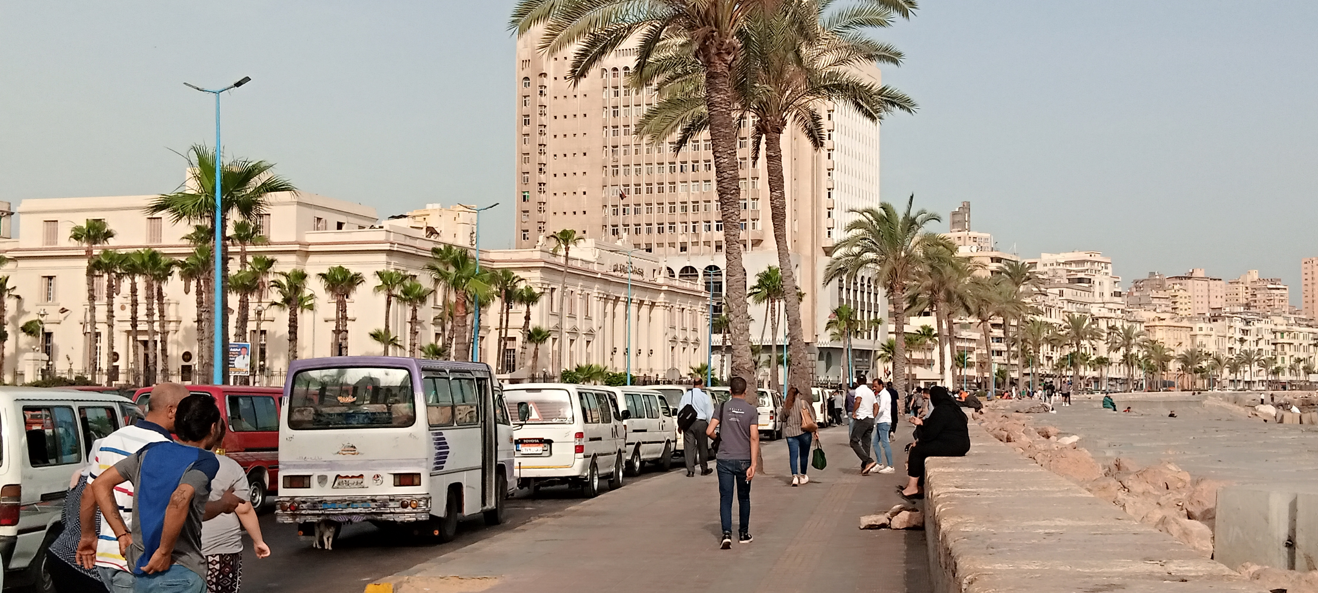 درجات  الحرارة المتوقعة اليوم  في الاسكندرية