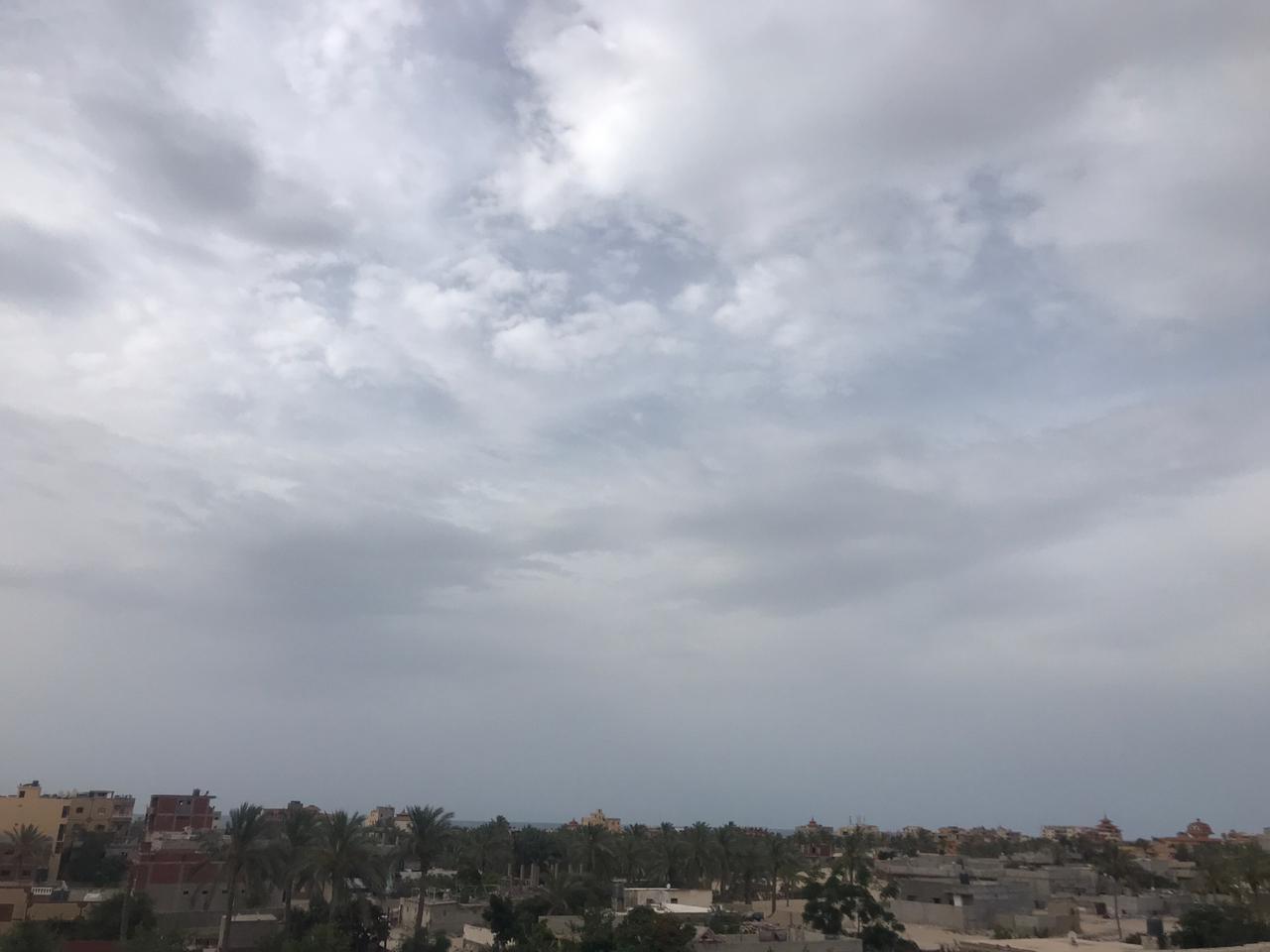 عاصفة ترابية فى سيناء (1)