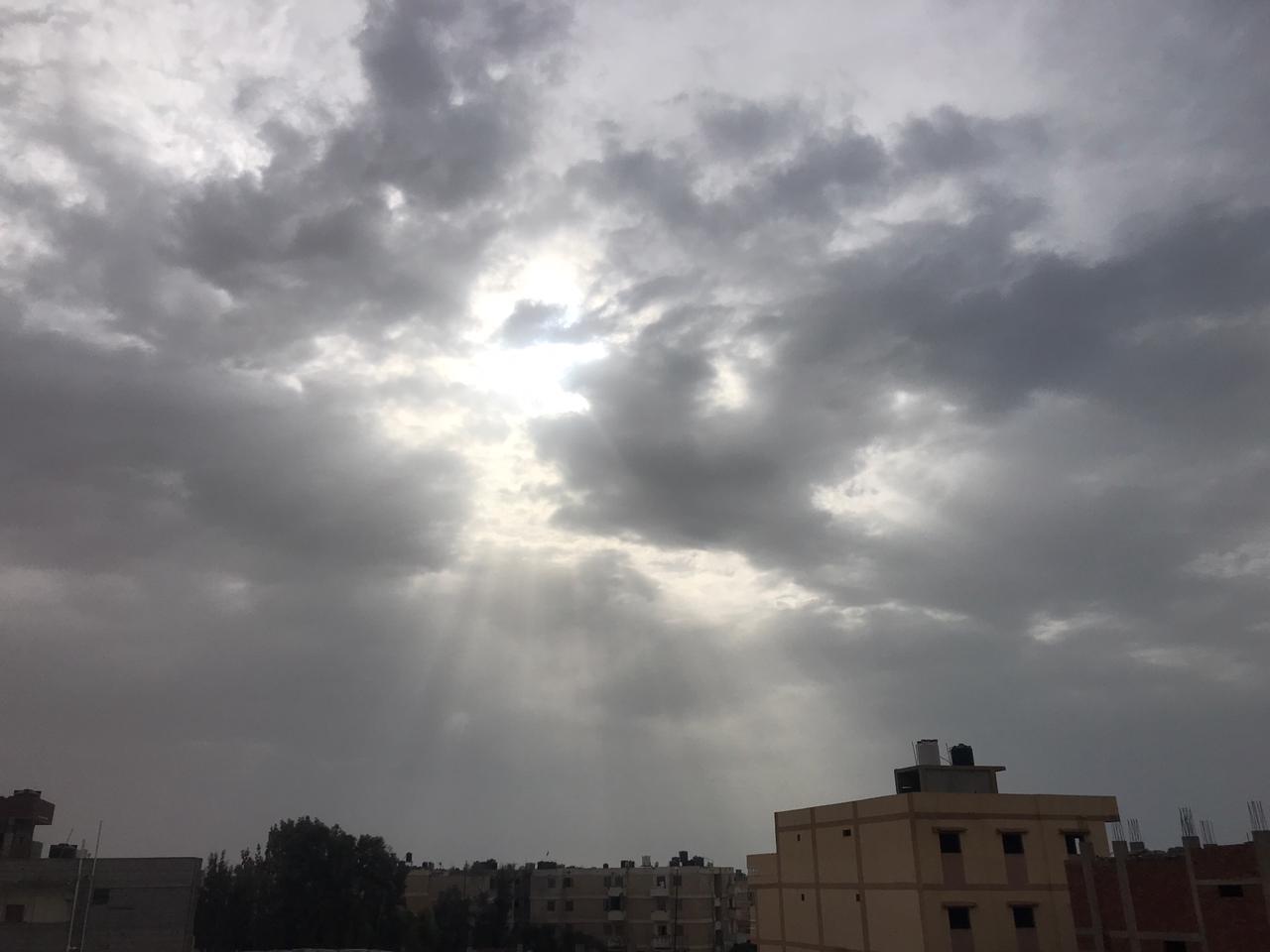 عاصفة ترابية فى سيناء (3)