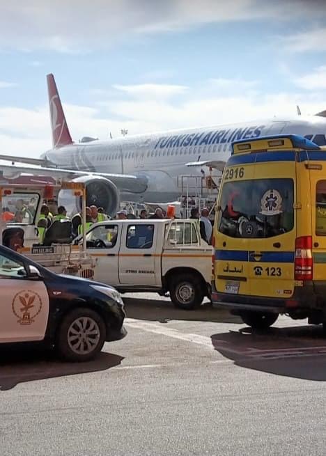 هيئة الإسعاف ترفع درجة الاستعداد بمطار القاهرة الدولي لتأمين أفواج الحجاج (2)