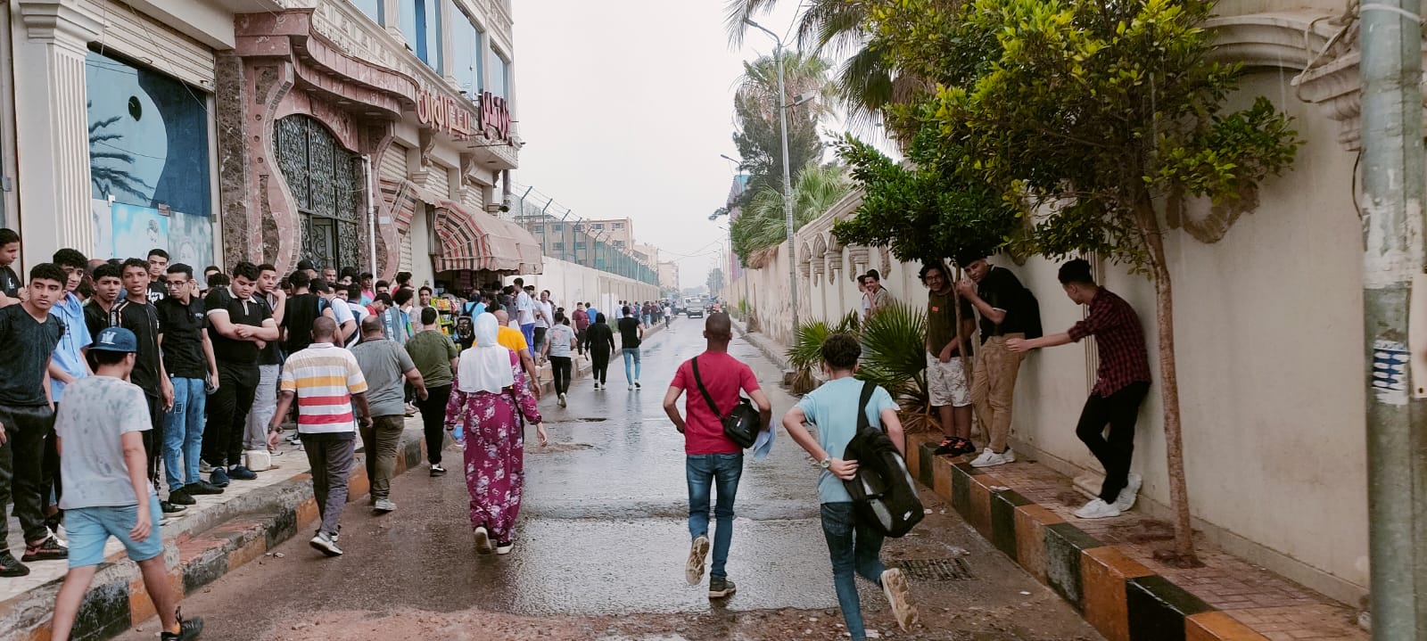 هطول أمطار رعدية بالإسكندرية (7)