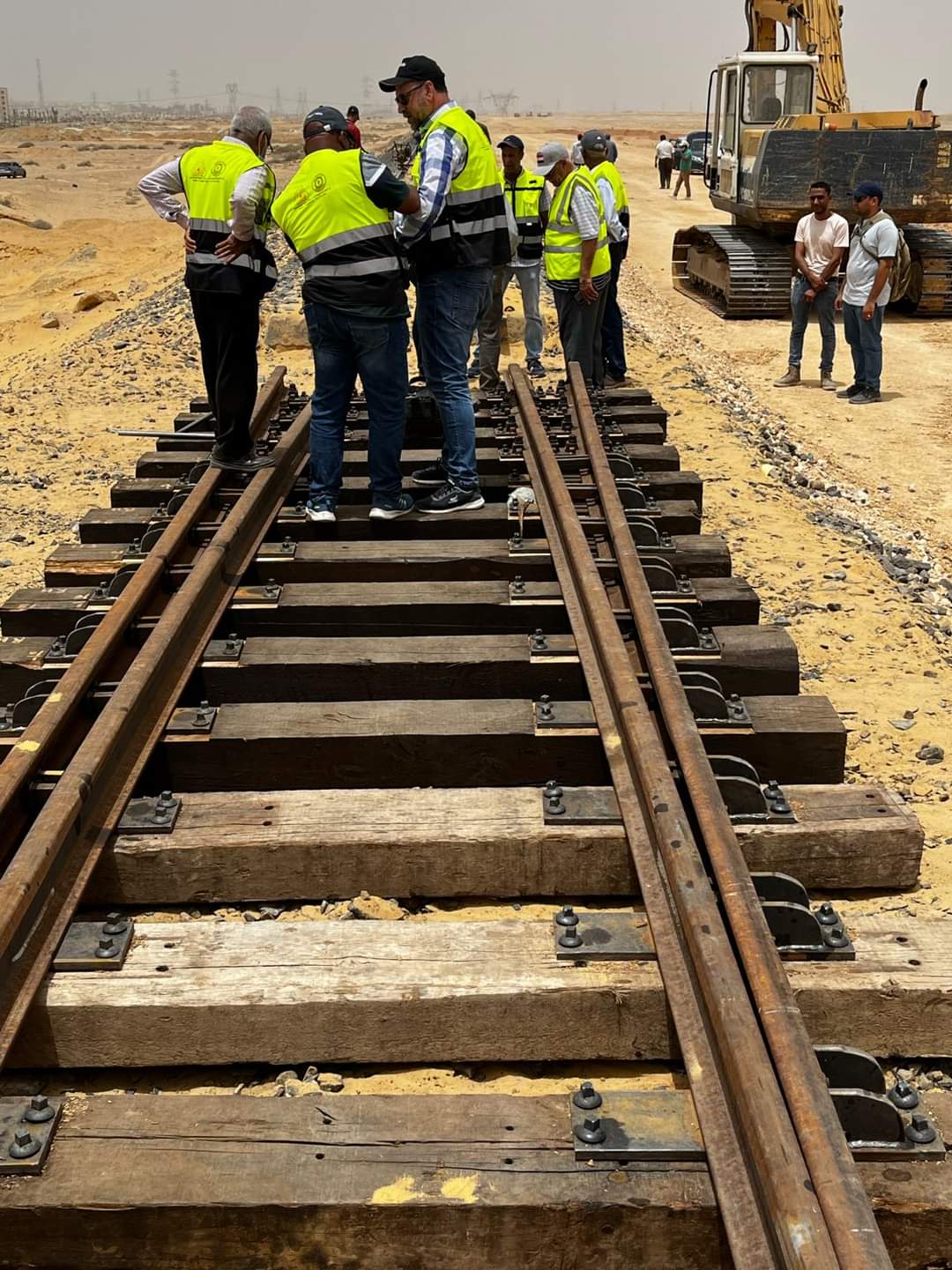 السكة الحديد تنفذ أعمال ربط محطه الروبيكي 3 السكة الحديد تنفذ أعمال ربط محطه الروبيكي 3