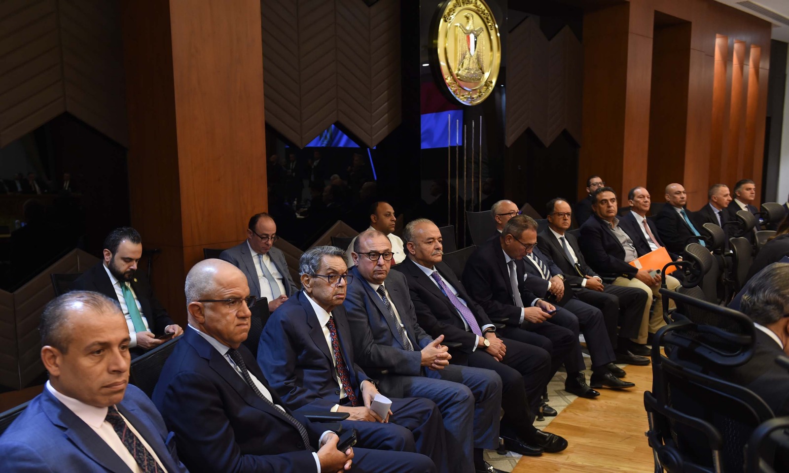 اجتماع رئيسا وزراء مصر والعراق (3)