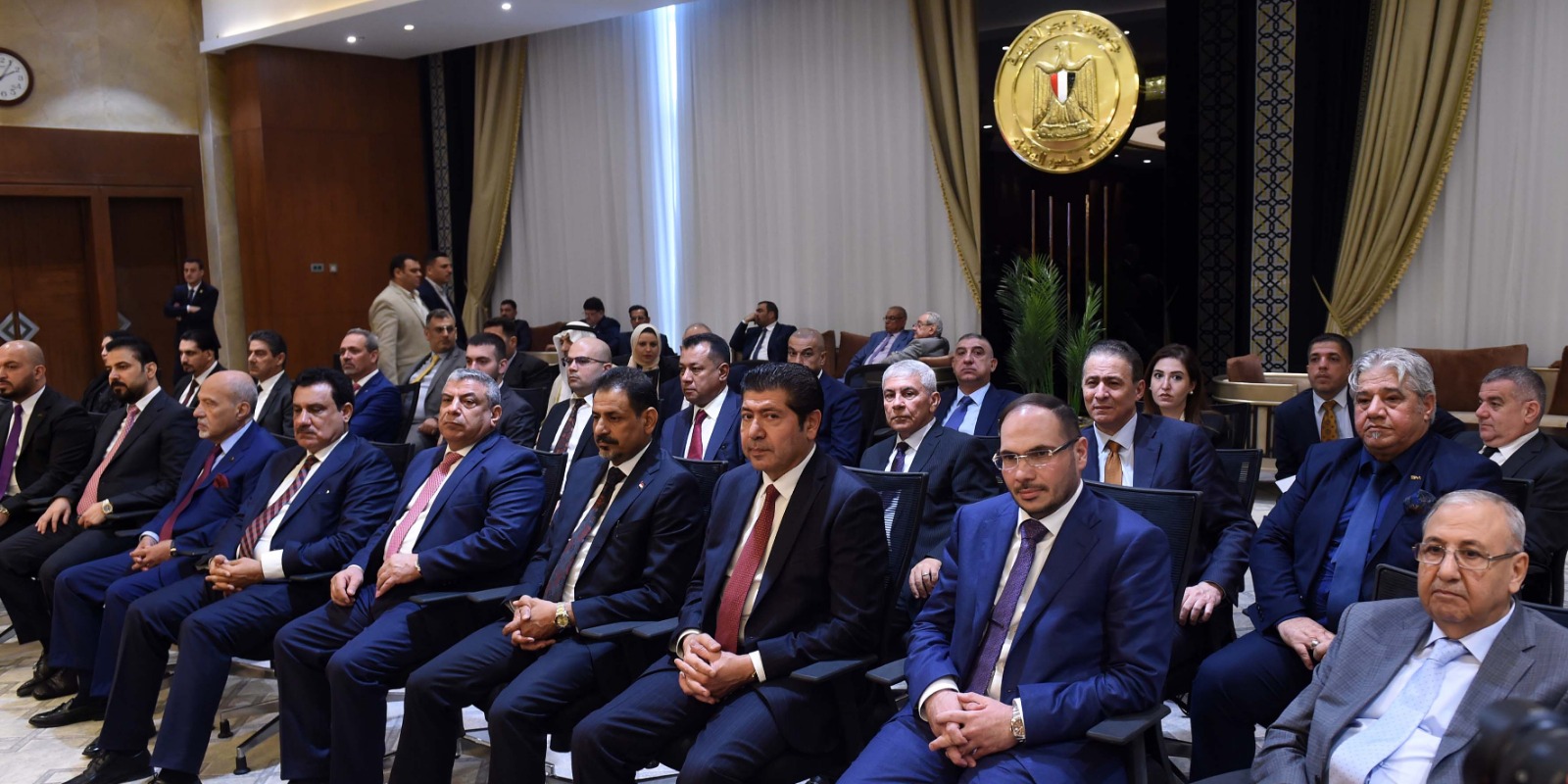 اجتماع رئيسا وزراء مصر والعراق (5)