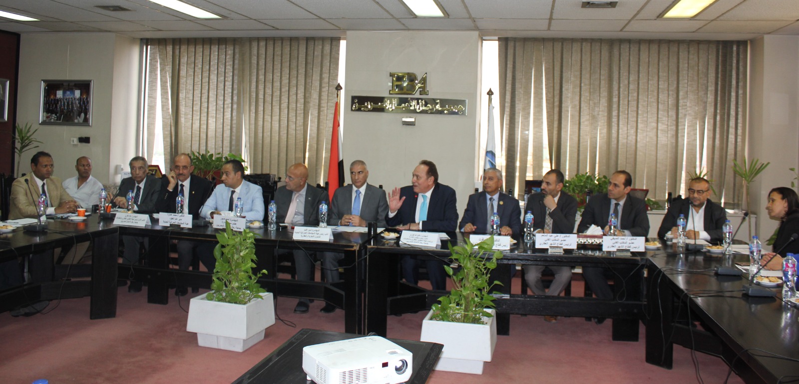 اجتماع الشهر العقارى وجمعية رجال الأعمال المصريين 6