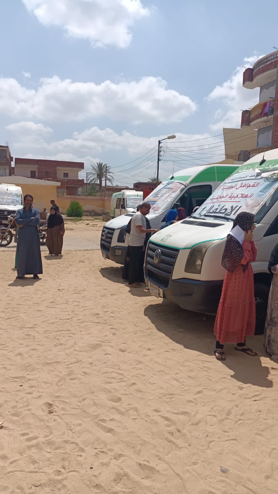 قافلة طبية مجانية بمركز شباب أبوقاسم (3)